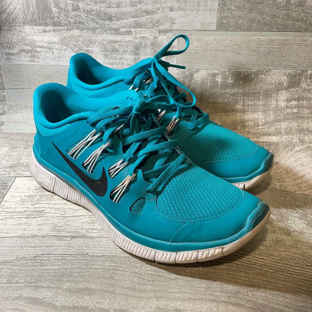 Nike Free 5.0 - Teal Blue - Size 10